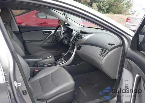 2013 Hyundai Elantra Limited from USA, damaged, VIN KMHDH4AEXDU946919